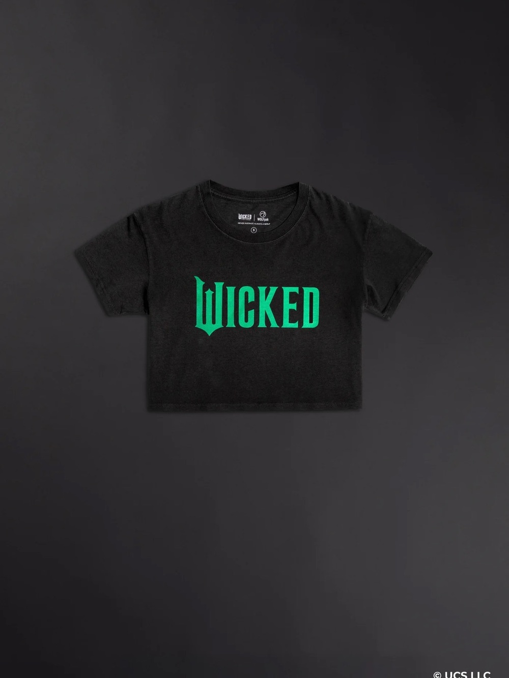 WOLFpak WICKED ALL ROADS CROPPED GRAPHIC T-SHIRT